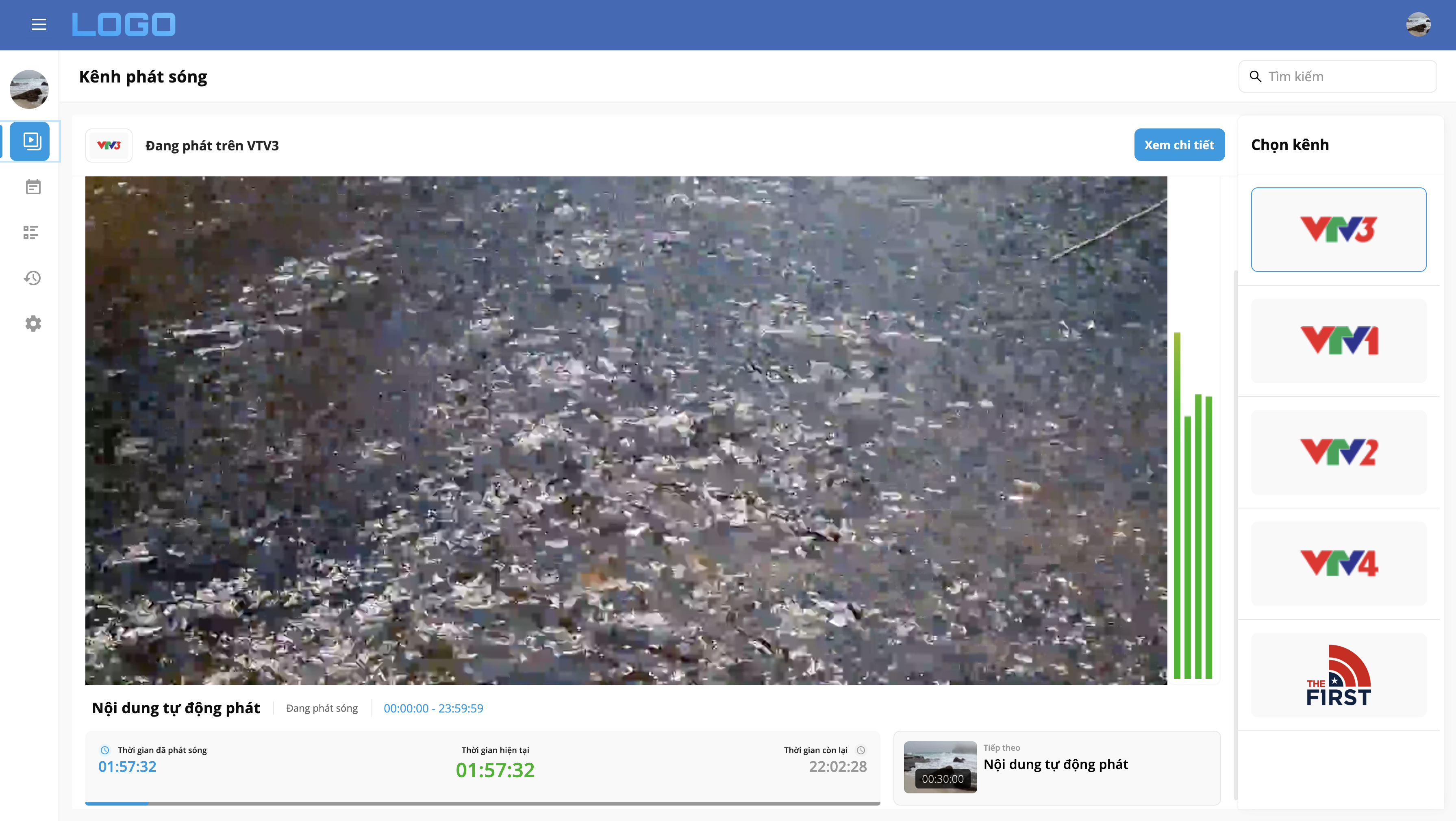 Fast Channel Dashboard Screenshot 2